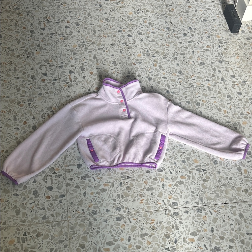 Old Navy Kids Lavender Fleece Hoodie